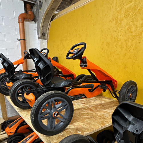 Berg orange pedal kart - orange,