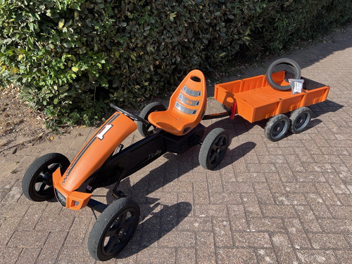 Berg orange pedal kart - orange,