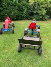 Berg Pedal Go-Kart  w/ Trailer