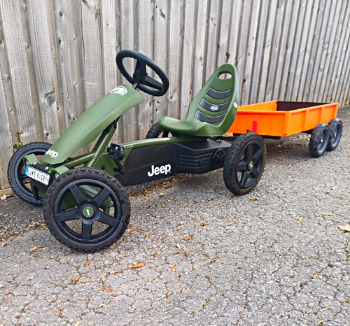 Berg jeep pedal kart with - berg,
