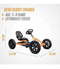Berg Buddy B-Orange pedal