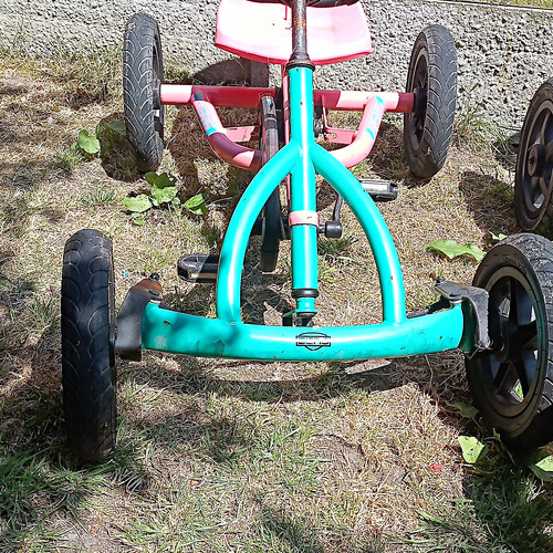 Berg kids pedal kart teal - kids, go-kart